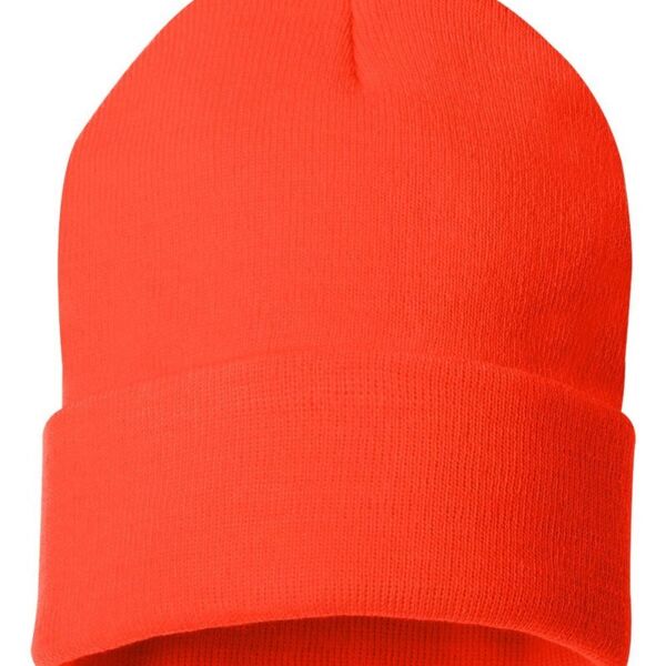 12" Solid Cuffed Beanie Thumbnail