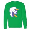 Heavy Cotton 100% Cotton Long Sleeve T Shirt Thumbnail