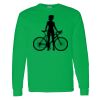 Heavy Cotton 100% Cotton Long Sleeve T Shirt Thumbnail