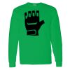Heavy Cotton 100% Cotton Long Sleeve T Shirt Thumbnail