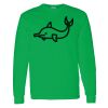 Heavy Cotton 100% Cotton Long Sleeve T Shirt Thumbnail