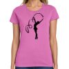 Ladies Heavy Cotton 100% Cotton T Shirt Thumbnail
