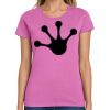 Ladies Heavy Cotton 100% Cotton T Shirt Thumbnail