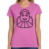 Ladies Heavy Cotton 100% Cotton T Shirt Thumbnail