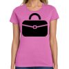 Ladies Heavy Cotton 100% Cotton T Shirt Thumbnail