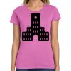 Ladies Heavy Cotton 100% Cotton T Shirt Thumbnail