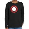 Youth Heavy Cotton 100% Cotton Long Sleeve T Shirt Thumbnail