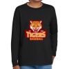 Youth Heavy Cotton 100% Cotton Long Sleeve T Shirt Thumbnail