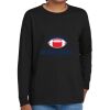 Youth Heavy Cotton 100% Cotton Long Sleeve T Shirt Thumbnail