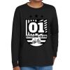 Youth Heavy Cotton 100% Cotton Long Sleeve T Shirt Thumbnail