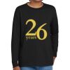 Youth Heavy Cotton 100% Cotton Long Sleeve T Shirt Thumbnail