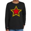 Youth Heavy Cotton 100% Cotton Long Sleeve T Shirt Thumbnail