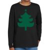 Youth Heavy Cotton 100% Cotton Long Sleeve T Shirt Thumbnail